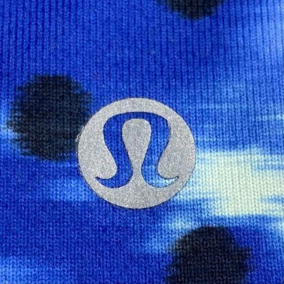 LULULEMON Cool Racerback Sz 6 Windy Blooms Saphire Blue Multi - Picture 5 of 7